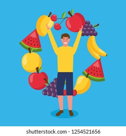 people healthy food