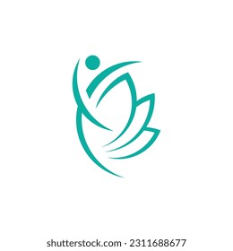 People Healthy Logo Design Vector