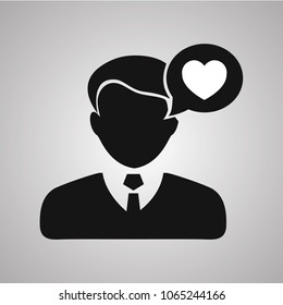 people heart icon