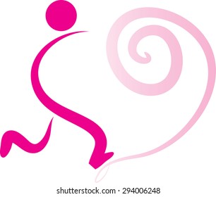 people with heart shape icon