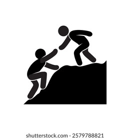 People Helping Each Other Vector, Icons, and Graphics