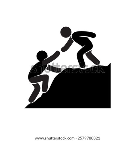 People Helping Each Other Vector, Icons, and Graphics