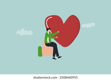 People are holding like notifications.followers gives like on social media.