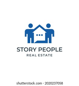Diseño del logotipo del equipo de trabajo en equipo en el hogar