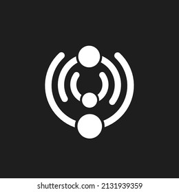 people hugging each other logo
