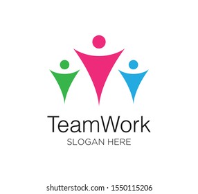 people human logo design concept