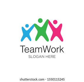people human logo design concept
