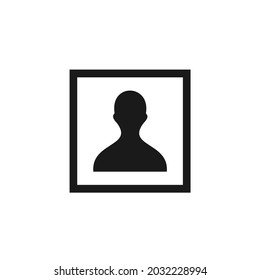 people icon in black outline box