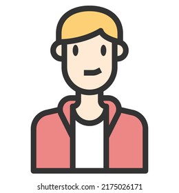 People Icon Boy Vector .