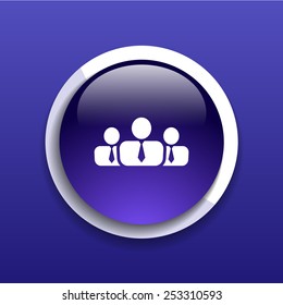 people icon business communication relationships group business