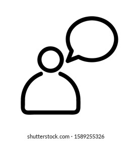 People icon. Business people line icons vector illustration. Simple Business People Related Vector Line Icons.