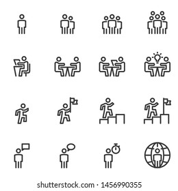 People Icon Business Vector Illustration