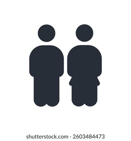 people icon collection .design style with background