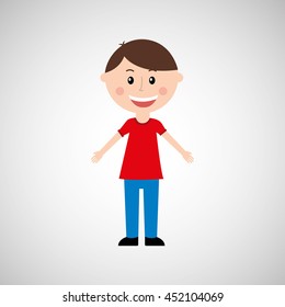 people icon design over white background, Vector illustration