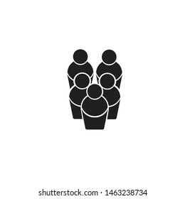 PEOPLE ICON DESIGN , VECTOR EPS10