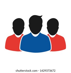 People Icon Design vector icon,communication icon. Group of people icon. Share symbol. business icon