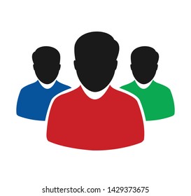 People Icon Design vector icon,communication icon. Group of people icon. Share symbol. business icon