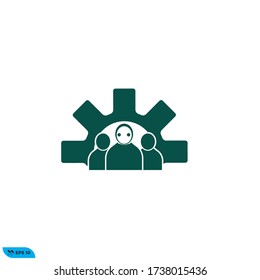 people icon design vector illustration template