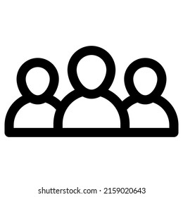 diseño de iconos de personas, ilustración vectorial, mejor utilizado para presentaciones