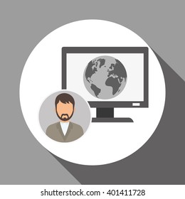 people icon design , vector illustration