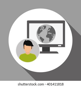 people icon design , vector illustration