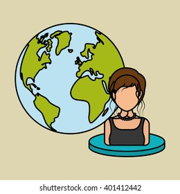 people icon design , vector illustration
