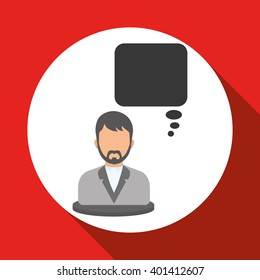 people icon design , vector illustration