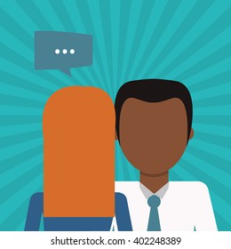People icon design , vector illustration
