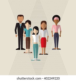 People icon design , vector illustration