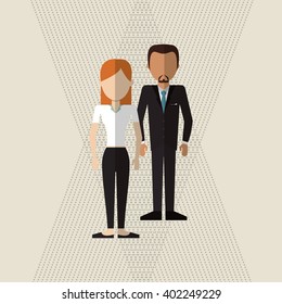 People icon design , vector illustration