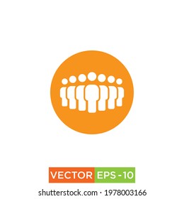 People Icon design for web and print use