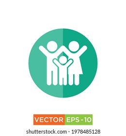 People Icon design for web use and printing