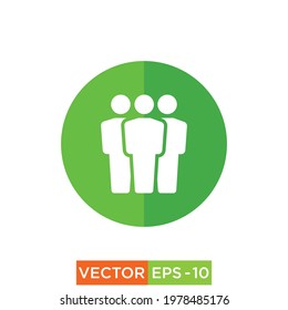 People Icon design for web use and printing