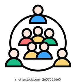 Elemento De Ícone De Pessoas Para Design E Vetor