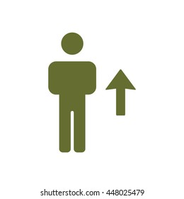 People  icon. Flat design.