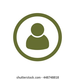 People  icon. Flat design.