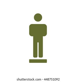 People  icon. Flat design.
