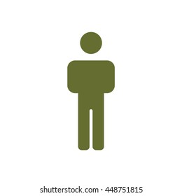 People  icon. Flat design.