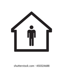People  icon. Flat design.