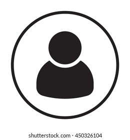 People  icon. Flat design.