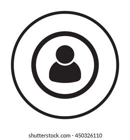 People  icon. Flat design.