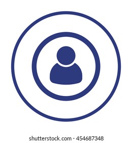 People  icon. Flat design.