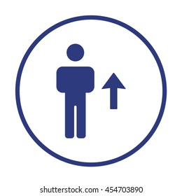 People  icon. Flat design.