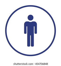 People  icon. Flat design.