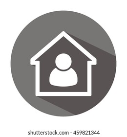 People  icon. Flat design.