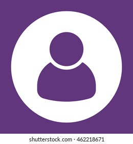 People  icon. Flat design.