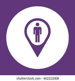 People  icon. Flat design.