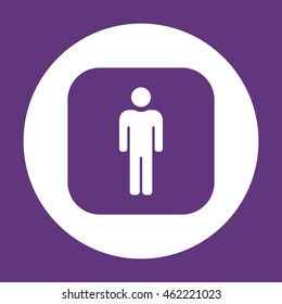 People  icon. Flat design.