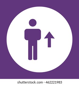 People  icon. Flat design.