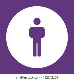 People  icon. Flat design.